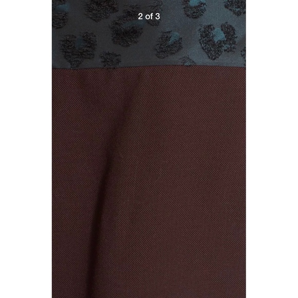 NWT $350 3.1 Phillip‎ Lim Leopard Pattern Sculpted Tank Top in Teal [ SIZE 4 ] - Picture 3 of 7